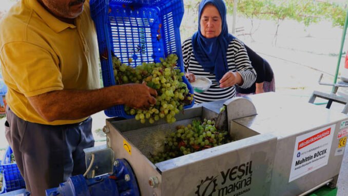 Antalya’da Çizmeler Rafa Kalktı Pekmez Üretimi Kolaylaştı - OtobanHaber