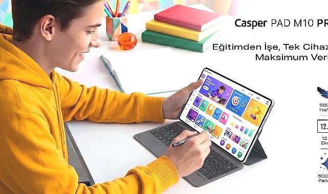 Casper PAD M10 Pro, Mobil Üretkenliği Yeniden Tanımlıyor - OtobanHaber