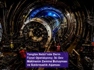 Yangtze Nehri’nde Derin Tünel Operasyonu: İki Dev Makinenin Zemine Buluşması ve Sızdırmazlık Aşaması - OtobanHaber